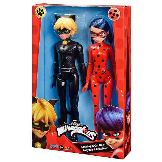 Набір ляльок Леді Баг і Супер-Кіт серії Basic – Леді Баг і Супер-Кіт Днепр
