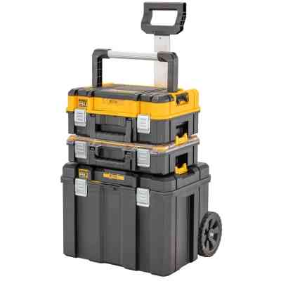 Ящик для інструментів DeWALT комплект TSTAK 2.0 ящик+органайзер+ящик-візок (DWST83411-1) Вінниця