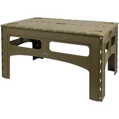 Туристичний стіл Tribe Camp Table Low пластиковий Olive (T-EF-0003-olive) Вінниця