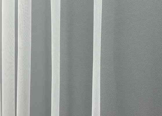 Тюль VR-Textil 1798т Грек-сетка с вышивкой и люрексом цвет Белый 300х270 см (40-634) Киев