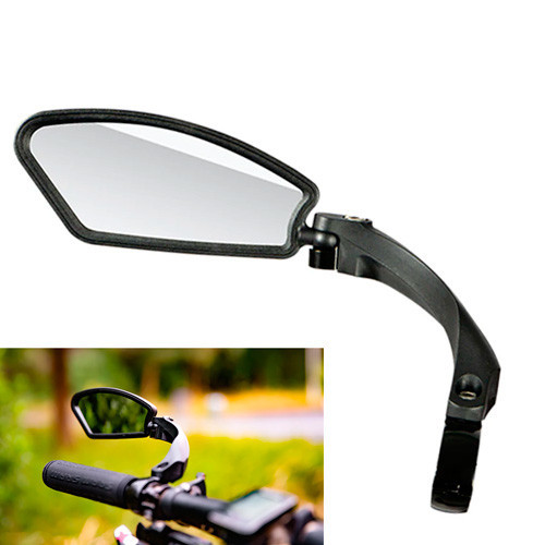 Асиметричне дзеркало для велосипеда 360°/180° з кріпленням Київ - фото 2