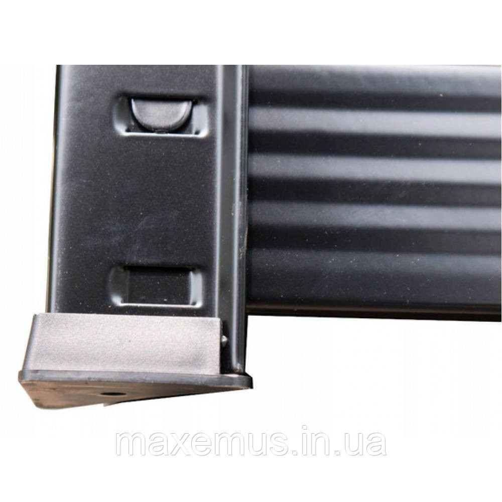 Угловой металлический стеллаж Siker CGS 40 Черный (180x90x40 см 5 полок МДФ нагрузки 875 кг) для гаража и склада Мостиська - фото 16