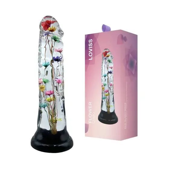 Дилдо Loviss Helichrysum Dildo, справжні квітки безсмертника всередині Львів
