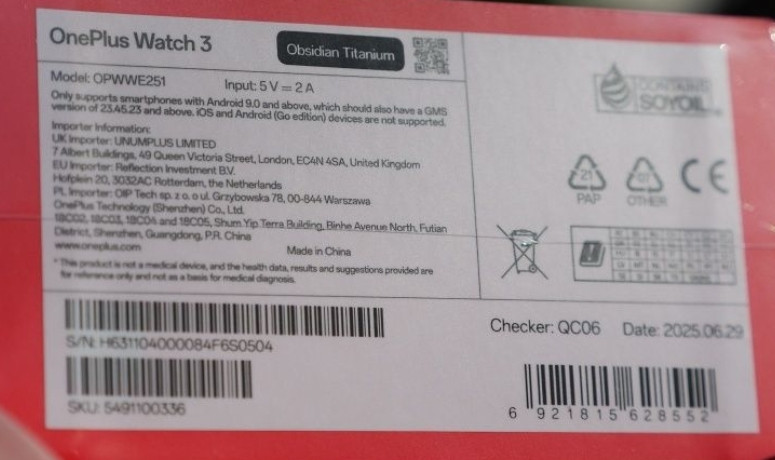 OnePlus watch 3 global Киев - изображение 7