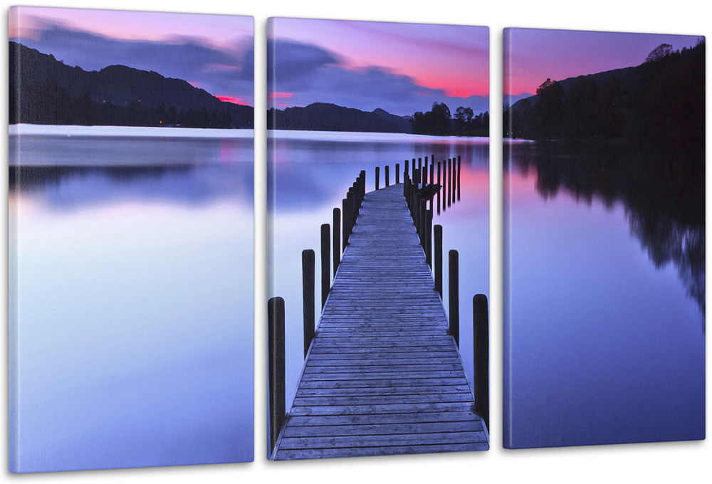 Модульна картина Природа Міст (53х100см) Аrt-80_3А Київ - фото 1