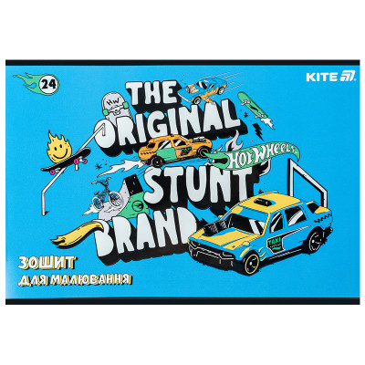Альбом для малювання Kite Hot Wheels, 24 аркуша (HW25-242) Вінниця - фото 7