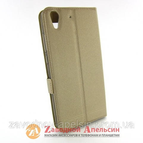 Чохол книга Huawei Honor 5A Y6-II Smart Case gold Одеса - фото 2