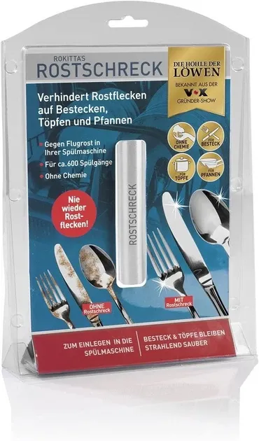 Засіб проти іржі столового приладдя в посудомийну машину Rokitta's Rostschreck Flash Deterrent Полтава - фото 1