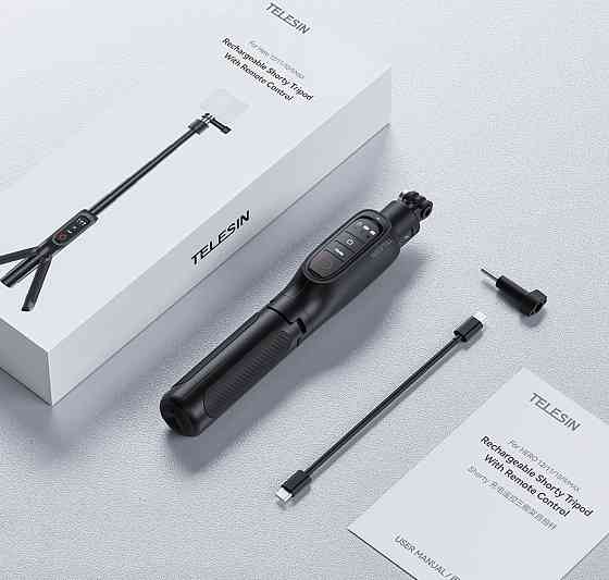 Монопод повербанк для екшн-камери 45см 5000мАч Telesin S1-CSS-01-TGP Киев