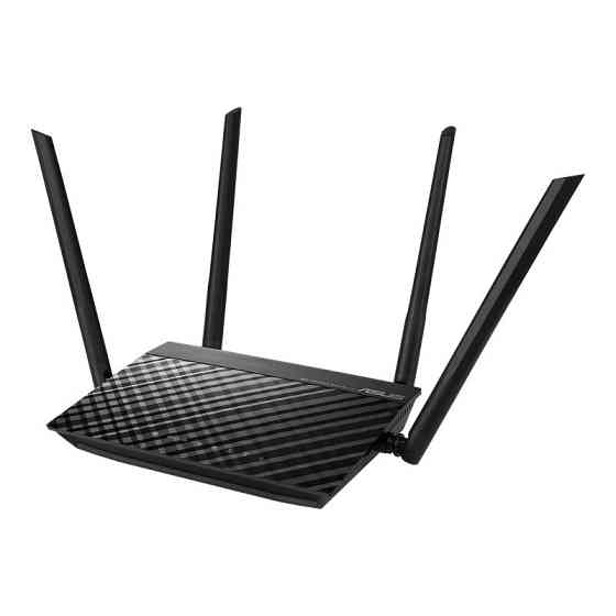 Бездротовий маршрутизатор ASUS RT-AC1200 V2 (AC1200, 1xFE WAN, 4xFE LAN, 4 зовнішні антени) Black Харків