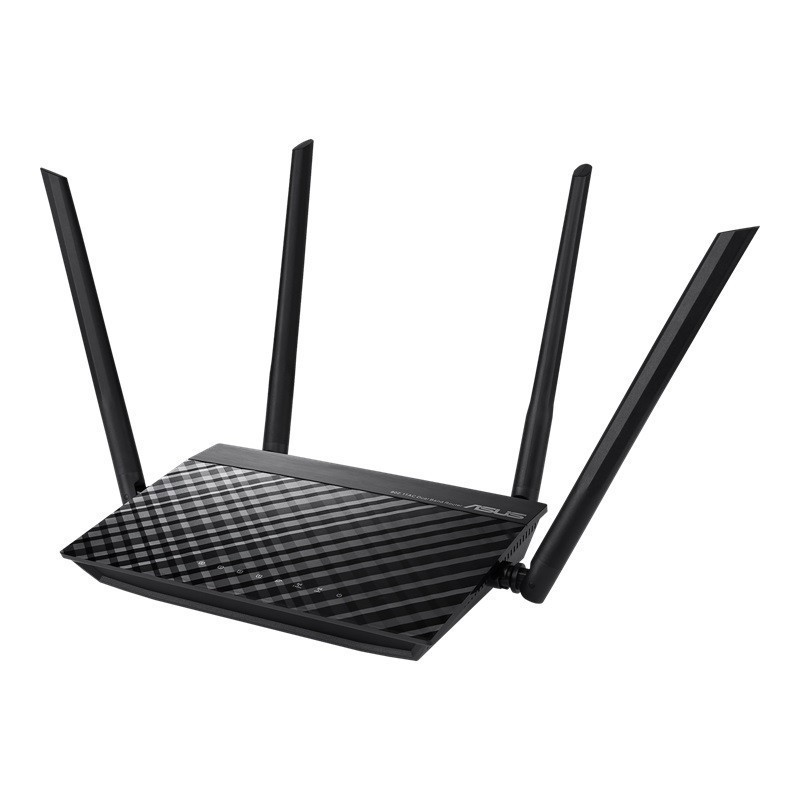 Бездротовий маршрутизатор ASUS RT-AC1200 V2 (AC1200, 1xFE WAN, 4xFE LAN, 4 зовнішні антени) Black Харків - фото 2