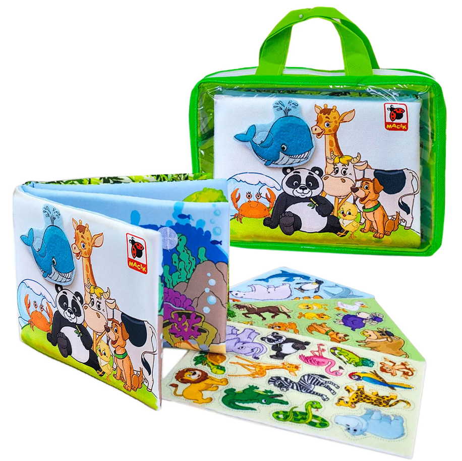 М'яка книжка Масік розвиваюча книга Тварини (МС 070301-03) Чернігів - фото 1