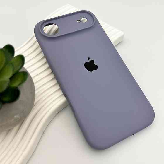 Чохол для смартфона Silicone Full Case AA Camera Protect for Apple iPhone 17 Air 28,Lavender Grey Київ
