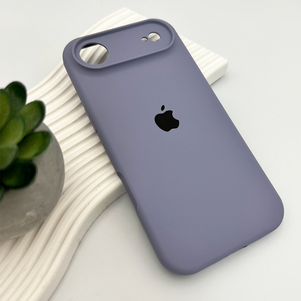Чохол для смартфона Silicone Full Case AA Camera Protect for Apple iPhone 17 Air 28,Lavender Grey Київ - фото 4