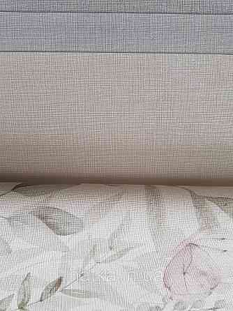 Шпалери вінілові на флізеліні метрові Sintra Edelina прованс квіти листя гілки метелика сірі рожеві Київ