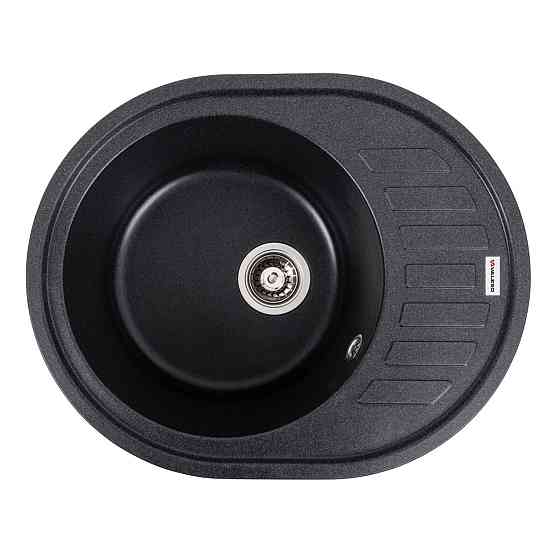 VALESO Гранітна мийка для кухні VALESO SOUL 6250 матова Карбон Київ