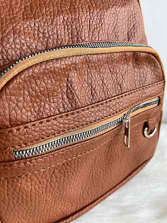 Рюкзак городской молодежный женский коричневый Киев