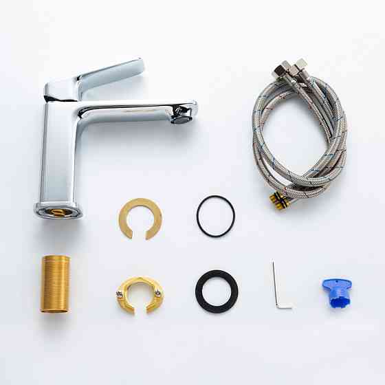 Смеситель для умывальника GAPPO G1028, хром Киев