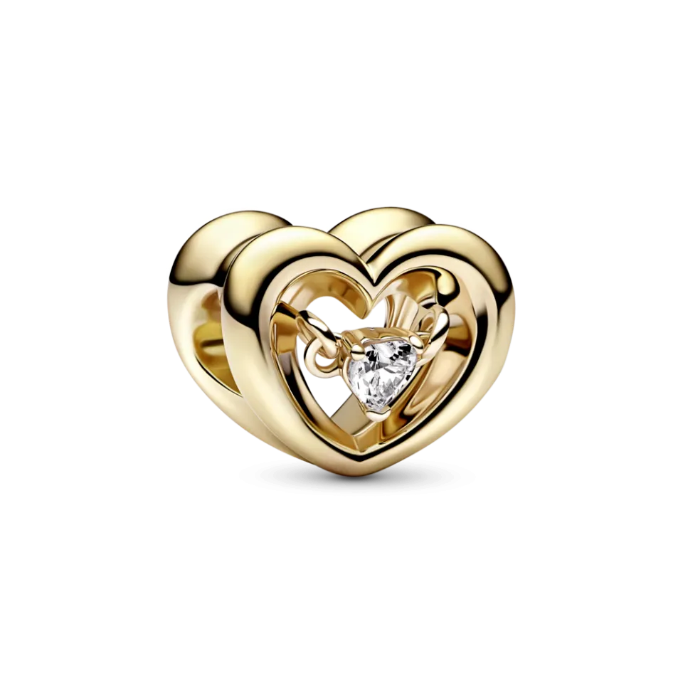 Серебряный шарм  для браслетов Пандора  