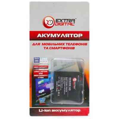 Аккумуляторная батарея Extradigital HTC Desire HD (1150 mAh) (BMH6201) Винница