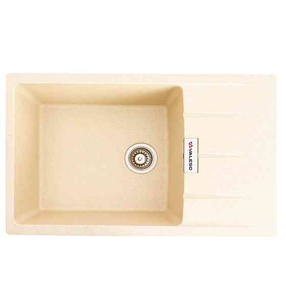 VALESO Гранітна мийка для кухні VALESO ROMA 7850 матова Пісок Киев