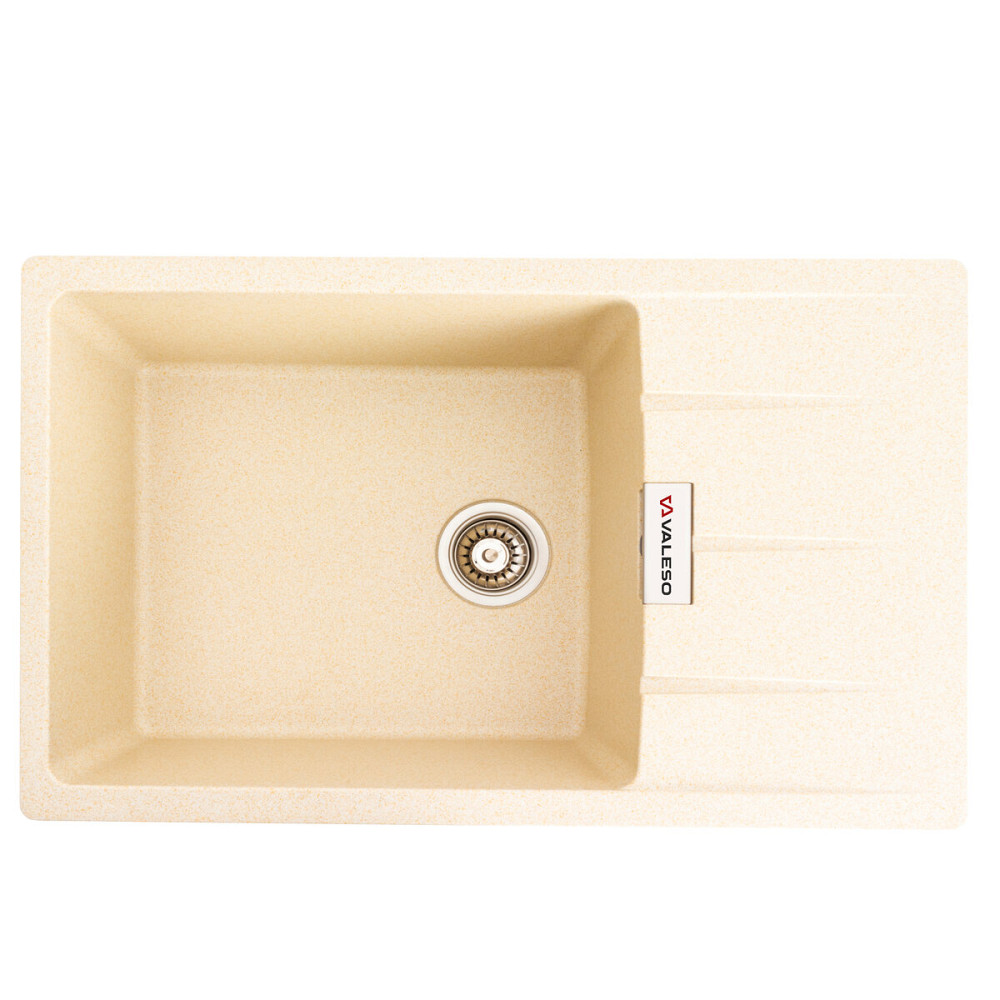 VALESO Гранітна мийка для кухні VALESO ROMA 7850 матова Пісок Киев - изображение 1