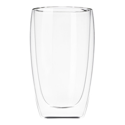 Набор стаканов Ardesto з подвійними стінками BGR 450 мл 2 шт прозорий (AR2645BGR) Винница - изображение 1