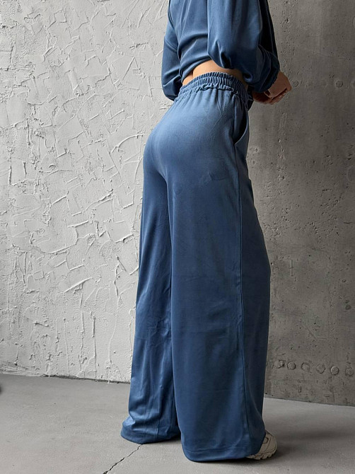 Женский прогулочный костюм двойка: кофта и штаны турецкий велюр Одесса - изображение 5