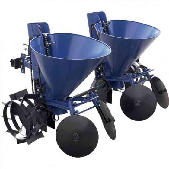 Картоплесаджалка 2-р. ланцюгова до мототрактора (регульоване міжряддя), КС18 Харьков