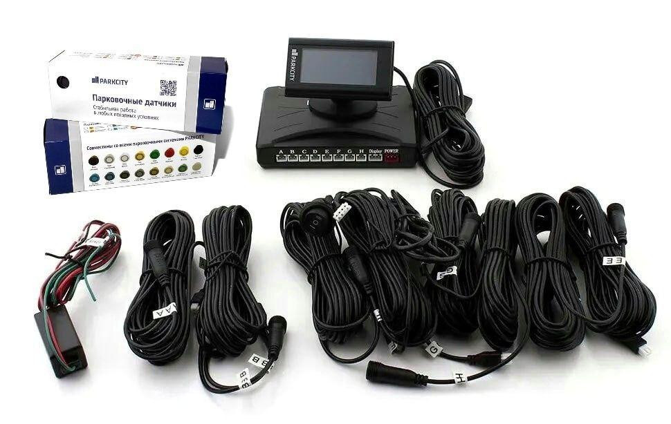 Парковочная система Parkcity Tallinn 818/305L Black (matte) 8-датчиков Харьков - изображение 11