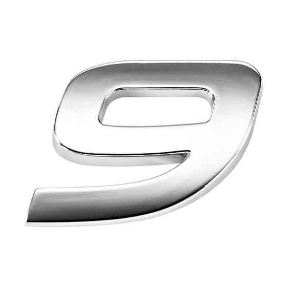 Наклейка 3 см Цифра 6 і 9 Київ