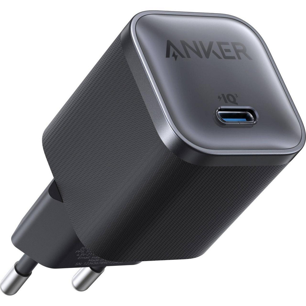 Мережевий зарядний пристрій Anker Nano Charger 45 W USB-C Black (A2692L11) ( 13537 ) Харків - фото 1
