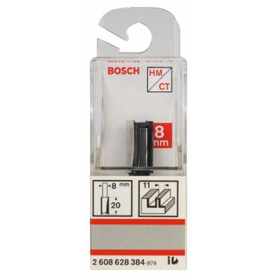 Фреза Bosch Professional пазовая с двумя лезвиями, Std, S8, D11, L20 (2.608.628.384) Винница - изображение 5