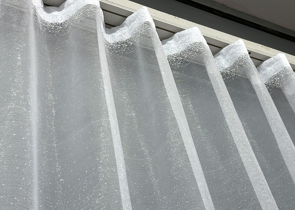 Тюль жакард "Преміум" колір білий 1782т Київ - фото 7