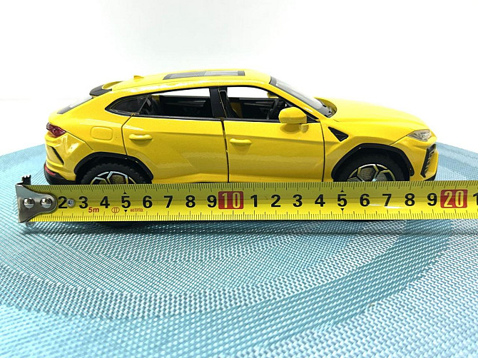 Машинка металева TK Union Lamborghini Urus інерційна відчиняються двері капот багажник 1:24 Жовта (GT - 06441) Чернігів - фото 8