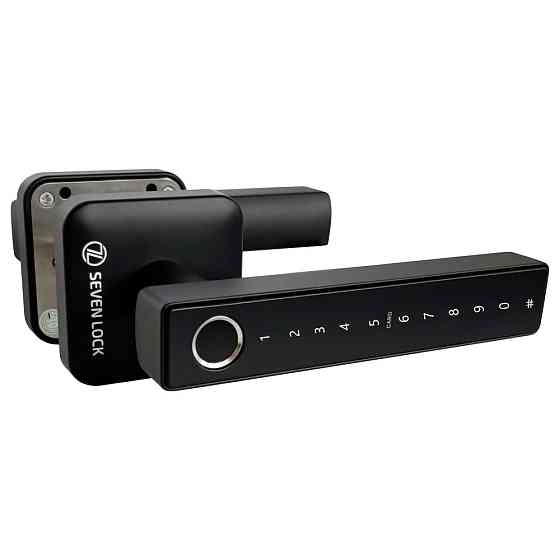 Умный дверной биометрический замок SEVEN LOCK SL-7738BF Киев
