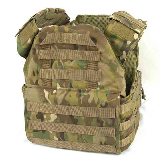 Плитоноска Plate Carrier зі швидким скиданням IRR Cordura 500 D Мультикам (coyote) Запоріжжя