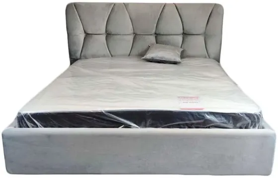 Кровать BNB Galant Comfort 90 х 200 см Simple С подъемным механизмом и нишей для белья Серый Киев