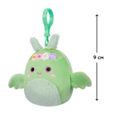Мягкая игрушка Squishmallows на клипсе – Дракон Тов 9 см (SQCP00217) Винница