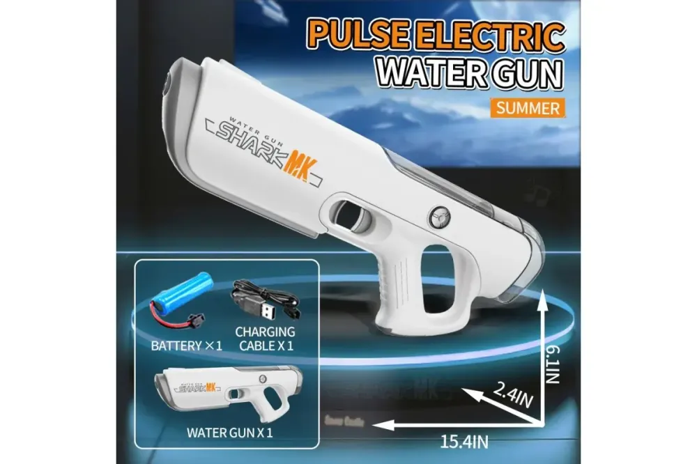 Водяной бластер Shark электрический с автоматическим набором воды Коломыя - изображение 5