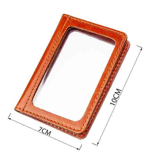 Обложка для пластиковых документов водителя или ID-карты SHVIGEL 13963 Коричневая Киев