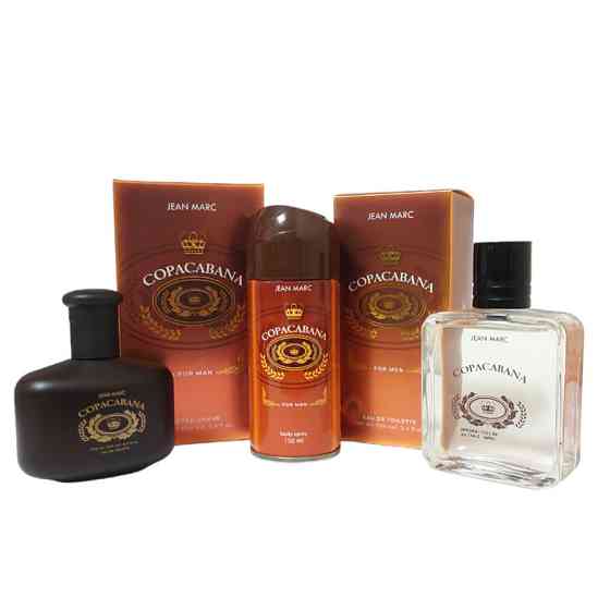 Набір для чоловіків Copacabana Jean Marc (Туалетна вода 100 мл Дезодорант 150 мл Лосьйон 100 мл) Копакабана Запоріжжя