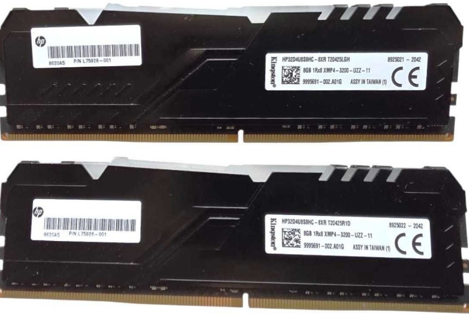 Kingston Оперативна пам'ять DDR4 16 2x8Gb HyperX Fury RGB 3200MHz. Харків - фото 4