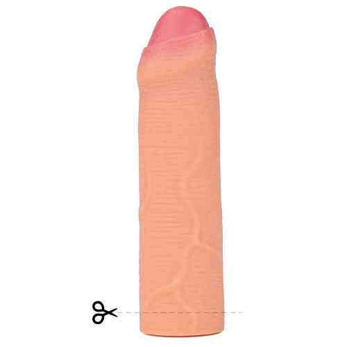 Насадка на член - Revolutionary Silicone Nature Extender Add 1.5" Flesh Sex Aura Київ