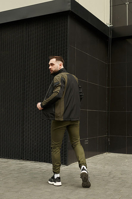 Чоловіча куртка soft shell спортивна софтшел демісезонна softshell осінь весна 'iForce' хакі 2XL Одеса - фото 2
