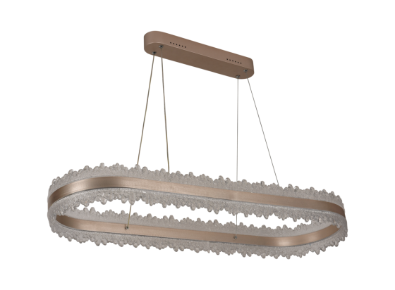 VALESO Світлодіодна підвісна люстра Золото Коломыя