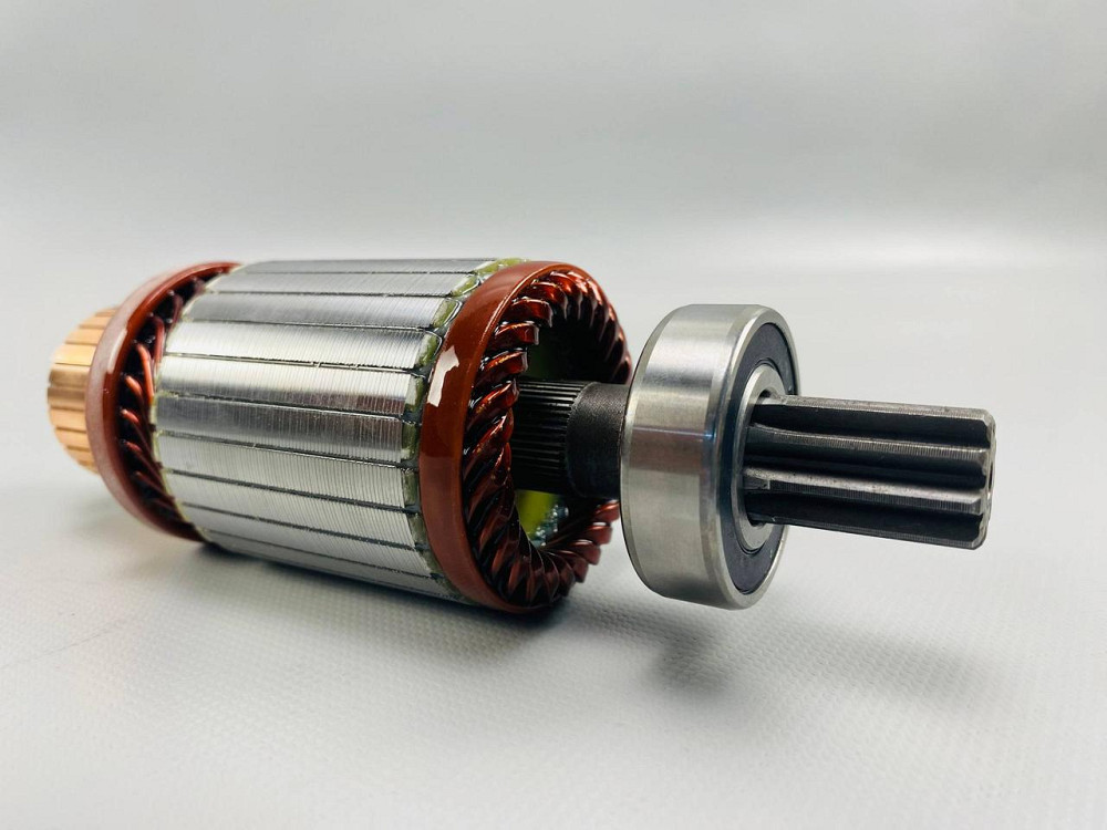 Якір стартера редукторного МТЗ, ЮМЗ, Т16, Т25, Т40 9142780 2,8 кВт (12В) + 2 підш (нов. обр.) Мукачево - фото 4