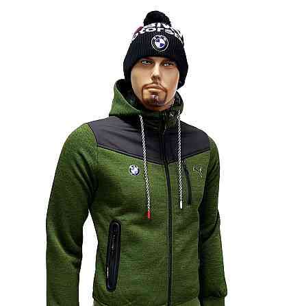 Мужская трикотажная курточка-кофта Puma Thumbnail 1 of BMW , на меху,оригинал 50 Киев