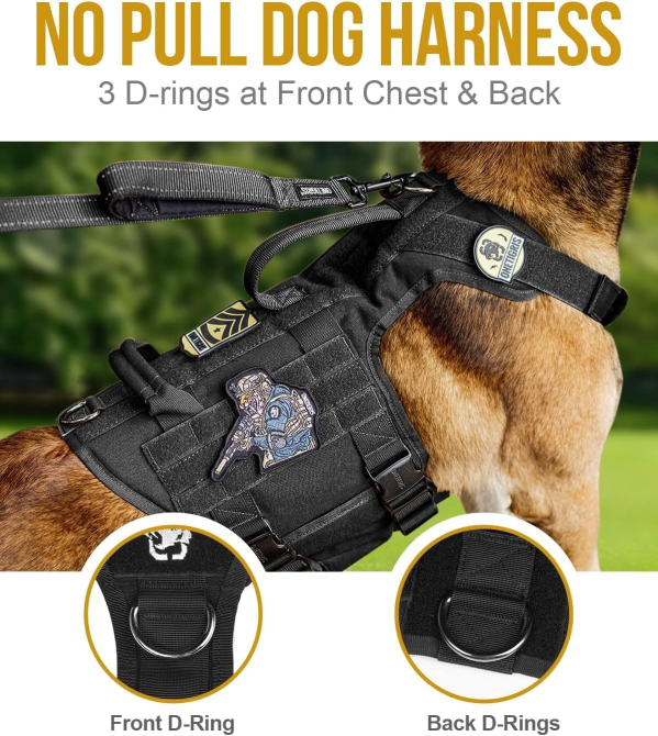 Тактична шлея, жилет для собак Onetigris розмір M (товар вживаний) Луцьк - фото 3