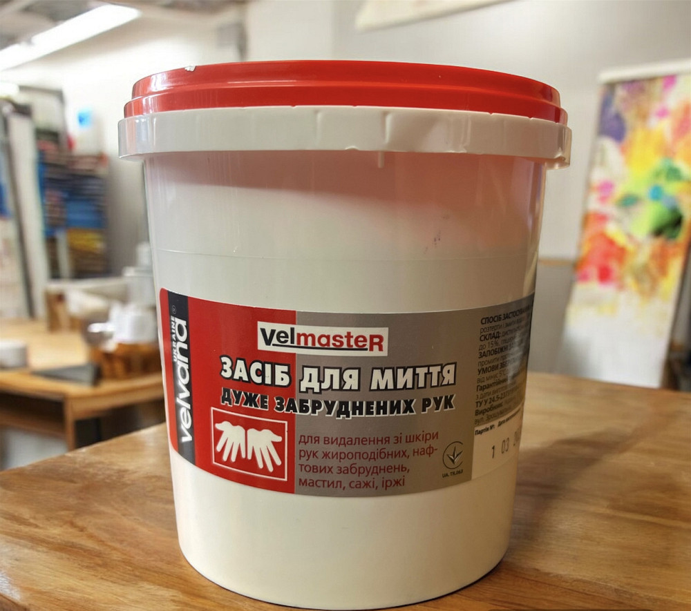 Паста для миття рук Velvana Velmaster, 600 г Київ - фото 1